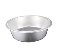 Sosoport Bacinella in Alluminio Spesso 30 CM Contenitore Multifunzionale per Lavaggio Verdure e Frutta Vasca Tradizionale per Cucina Domestica Capiente e Facile da Pulire per Uso