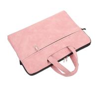 Sosoport Borsa Donna per Portatile in Pelle Scamosciata Rosa | Design a Strati, Antigraffio e Resistente All’usura, Leggera e Pulita Nelle Linee