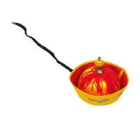 Sosoport Cappello Antico con Treccia e Coda di Accessorio per Cosplay Feste e Spettacoli Cappello da Corte Qing per Adulti