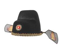 Sosoport Cappello Da Imperatore Cinese Per Cosplay Copricapo Tradizionale Acceso Accessorio Per Costume Da Imperatore Cinese Antico Per Spettacoli Teatrali e Feste Colore Casuale