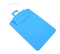 Sosoport Cartella in Plastica Blu con Gancio Appendibile per Cartelle Cliniche e Fermaglio Integrato Gestione Efficiente dei Documenti per Ambienti Ambulatoriali e Ufficio