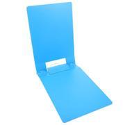 Sosoport Cartella per Documenti Medici A4 in Plastica Blu con Gancio Appeso e Copertina Ribaltabile, Protegge e Organizza Fogli di Infusione per Cliniche e Uffici