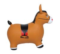 Sosoport Cavallo Gonfiabile Rimbalzante da Interni Ed Esterni Stimola Coordinazione e Muscolare Facile da Riporre e Sicuro