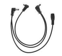 Sosoport Cavo di Alimentazione 9v a Catena a 3 Vie per Pedali Effetti Chitarra, Connettore Strumento Professionale, Accessorio per Musicisti, Design Compatto per Performance