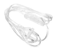 Sosoport Cavo di Prolunga Trasparente 18 M Spina Europea per Lampade a Sospensione Cavo di Ricambio in PVC Resistente per Illuminazione Interna ed Esterna