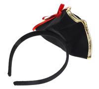 Sosoport Cerchietto Pirata Decorativo per Halloween Accessorio Cosplay Unico Feste Tema e Compleanni Materiali e Crea Atmosfera Festiva e Accattivante