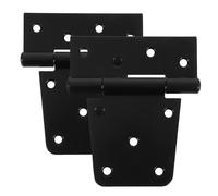 Sosoport Cerniere per Porte e Cancelli in Acciaio al Carbonio Antiruggine 35 con Viti Set da 2 Pezzi per Capannoni e Mobili Adatte per Montaggio Mano Destra e Lato Opposto