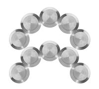 Sosoport Chiodi di Sicurezza in Acciaio Inox 35x5 Mm, 10 Pezzi, Indicatori Sensoriali per Percorsi Ciechi Antiscivolo per Marciapiedi Esterni, Segnaletica per Scuole e Spazi Pubblici