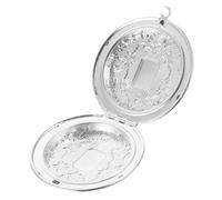 Sosoport Ciondolo Diffusore Vintage Antico Ciondolo Decorativo Apribile Per Perline Aromatiche e Olio Collana e Chic Per Uso