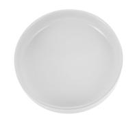 Sosoport Ciotola Frutta in Porcellana Bianca con Piede Vassoio Snack Resistente e Multiuso per Casa Fruttiera Elegante per Dolci e Caramelle Centrotavola Pratico e Decorativo