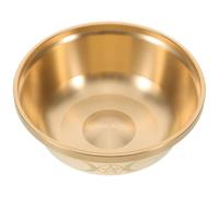 Sosoport Ciotola in Rame per Offerte Cerimoniali Pentola in Ottone Resistente Decorazione Sacra per Altare Domestico e Feng Shui Multipurpose Treasure Basin per Rituali e Meditazione