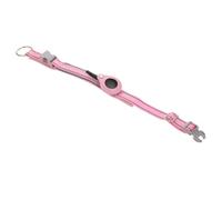 Sosoport Collare Protettivo per Cani Fodera Neoprene Compatibile con Airtags Anti-graffio e Facile da Installare Rosa per Animali Domestici