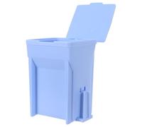 Sosoport Contenitore in Plastica per Colorazione Vetrini con Coperchio | Uso per Anatomia Patologica e Insegnamento, Chiusura Ermetica, Bordi Lisci, Supporto Dedicato