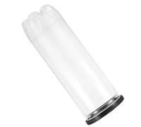 Sosoport Contenitore Trasparente per Palline in PVC Coperchio Nero | Palline da Squash e Piccole Sfere, Controllo Rapido del Contenuto, Facile da Portare in Palestra