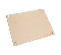 Sosoport Coperta antincendio Forniture da Picnic Coperta in Fibra di Tappetino ignifugo per braciere Pad sotto griglia ignifugo Coperta a Prova di Coperte a Prova di Cachi