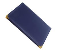 Sosoport Copertina per Certificati e Diplomi in Pu e Carta Blu, Design Elegante Facile Apertura e Personalizzabile per Premi e Lauree