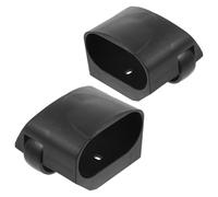 Sosoport Copertura per Tubo di Supporto Bici da Allenamento con Rullo, Tappo Plastico Resistente Antiusura, Accessorio Ciclismo Indoor per Riduzione Rumore, Set 2 Pezzi Destro/Sinistro