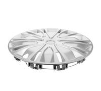 Sosoport Coprimozzi Compatibile Mozzi Ruota in Pp Argento per Auto da 15 Pollici Design Fai-da-te per Auto e Camion