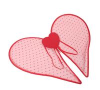 Sosoport Costume di San a Forma di Cuore Rosse, Accessorio di Cupido Leggero e Decorativo per Feste, Cosplay e Carnevale, da Angelo per Donna Comode e Riutilizzabili, 53x50 Cm