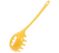 Sosoport Cucchiaio Scolapasta Multifunzionale Manico Ergonomico Colino a Mano Piccolo per Spaghetti e Uova Utensile da Cucina Colorato per Uso Domestico e Feste