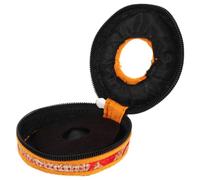 Sosoport Custodia Per Campana Nepalese Da Meditazione, Borsa Portaoggetti Chiusura a Cerniera, Struttura Compatta e Resistente, Design Decori Unici, Facile Da Trasportare Per Pratiche Spirituali