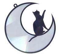 Sosoport Decorazione Appendibile Acrilico Effetto Vetrata per Finestre e Pannello Suncatcher in Acrilico Idea Regalo per Amanti Design Unico e Accoglienti