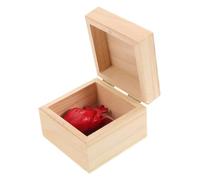 Sosoport Decorazione Cuore Realistico Legno per Halloween Accessorio Spaventoso per Simulazione Cuore Sanguinante per Decorazioni Domestiche e Scherzi Inquietanti per Feste
