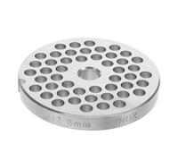 Sosoport Disco Tritacarne Manuale in Acciaio Inossidabile da Piastra Robusta per Macinatura Uniforme e Sicura Accessorio per Tritacarne e Tritaverdure da Cucina