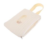Sosoport Dispenser Portatile per Salviette Umidificate Riutilizzabile per Pannolini con Design Ricamato Coniglio Contenitore per Viaggi Accesso Facile e Igienico per Genitori