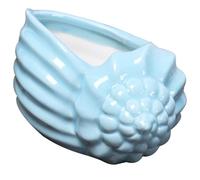 Sosoport Elegante Vaso Da Fiori in Stile Mediterraneo Vaso Da Fiori in Ceramica Decorazione Per La Casa