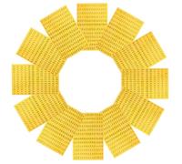 Sosoport Etichette Adesive Gialle Codice Colore per Organizzatore Utensili 20 Fogli per Cassetta Attrezzi Etichette per Dimensioni Bussole e Chiavi a Bussola Adesivi Rimovibili per Uso