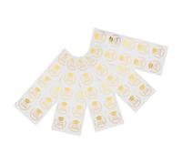 Sosoport Etichette di Laurea Adesive Oro 2026, Set da 5 Fogli Impermeabili per Decorazioni e Inviti Festa di Laurea, Sigilli Adesivi Multiuso per Buste, Album e Regali Celebrativi