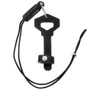 Sosoport Eyeglass Lanyard in Cuoio Nero, Glasses Holder Strap Chic da Indossare al Collo, per gli Occhiali Sempre a Portata di Mano