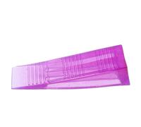 Sosoport Fermaporta in PVC Trasparente Porpora Antiscivolo Protezione Dita Creativa e Design Pratico per Porte Interne Senza Graffi e Spifferi