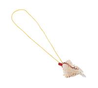 Sosoport Fischietto Musicale Giocattolo in Conchiglia Naturale Decorazione Con Conchiglia Marina 9-10 Cm Suono Unico Per Attività Allaperto