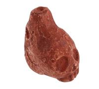 Sosoport Fischio fantasma dell'Ocarina fischio di uccelli acquatici Emergenza croccante rumore grido musica fischietti di festa Halloween sicurezza antico Natale calcio ceramica Light Brown