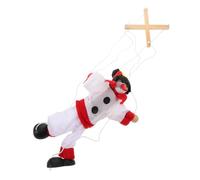 Sosoport Giocattoli da neve di Natale accessori mini pupazzo di neve mestiere del pupazzo di neve fai finta di giocare a un giocattolo da festa kit pupazzo di neve per legno