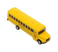 Sosoport giocattolo dello scuolabus giocattolo scuolabus per giocattolo per auto scolastica gioca al giocattolo dell'autobus decorazioni per scuolabus mini scuolabus addominali
