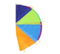 Sosoport Giochi Con Ombrello Arcobaleno Paracadute Per La Lezione Di Educazione Fisica Giochi Con Paracadute All'Aperto Paracadute Per Attività Scolastiche Paracadute Per Sport