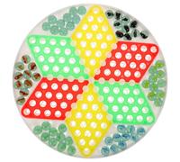 Sosoport Gioco di Dama Sviluppa Pensiero Strategico con Sfere di Vetro Interattivo , Materiale Plastica e Vetro Stili multipli per Feste e Compleanni Stili multipli