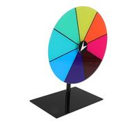 Sosoport Gioco Roulette Accessori per Feste in Giardino Ruota dei Premi Premi per Giochi Giochi da Tavolo per Feste Ruota dei Giochi in Acrilico