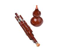 Sosoport Hulusi Professionale per Principianti Flauto Cucurbit Strumento Musicale per Pratiche e Performance Formali Design Ergonomico e Superficie
