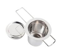Sosoport Infusore per Tè in Acciaio con Allungabile e Versatore Filtro Fine per Tè Sfuso e Tisane Resistente e Facile da Pulire