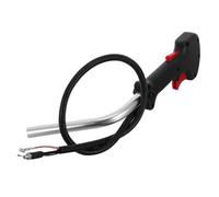 Sosoport Kit Leva Maniglia Controllo Acceleratore per Tosaerba Cavo di Comando, Valvola Intercettazione Gas e Rivestimento Antiscivolo, Compatibile Utensili da Giardinaggio per