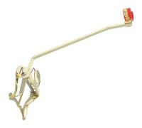 Sosoport Leggio Per Strumenti in Acciaio Inossidabile Clip Per Spartiti Musicali Per Tromba e Clarinetto Robusto Supporto Per Tromba Clip Per Notazione Musicale Per Corno Francese Accessori