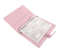 Sosoport Libretto di Risparmio con Buste per Contanti 100 Giorni Raccoglitore Budget Portatile Rosa Organizzatore Sfida Risparmio Denaro Multifunzione per Gestione Contanti e Piccoli