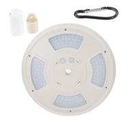 Sosoport Luce Solare Per Asta Bandiera 128 Led Per Giardino Esterno, Faretto Led Da Incasso a Energia Rinnovabile, Facile Installazione Senza Cablaggio Per Illuminazione Notturna Decorativa