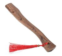 Sosoport Manico in Legno di Quercia per 33 CM Cordino Rosso Manico di Ricambio Ergonomico per Utensili da Lavoro Legno Accessorio per Taglio Legna e Attività Outdoor