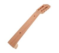Sosoport Manico per Chitarra Acustica e Classica in Legno Non Finito da 38 Pollici, Supporto per Corde e Kit Completo per Costruzione Fai da Te, per Strumenti Musicali e Appassionati