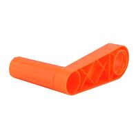 Sosoport Maniglia Accessorio Avvolgitubo Ricambio in di Arancione per Plastica Raccogliere Tubi da Giardino per Carrello